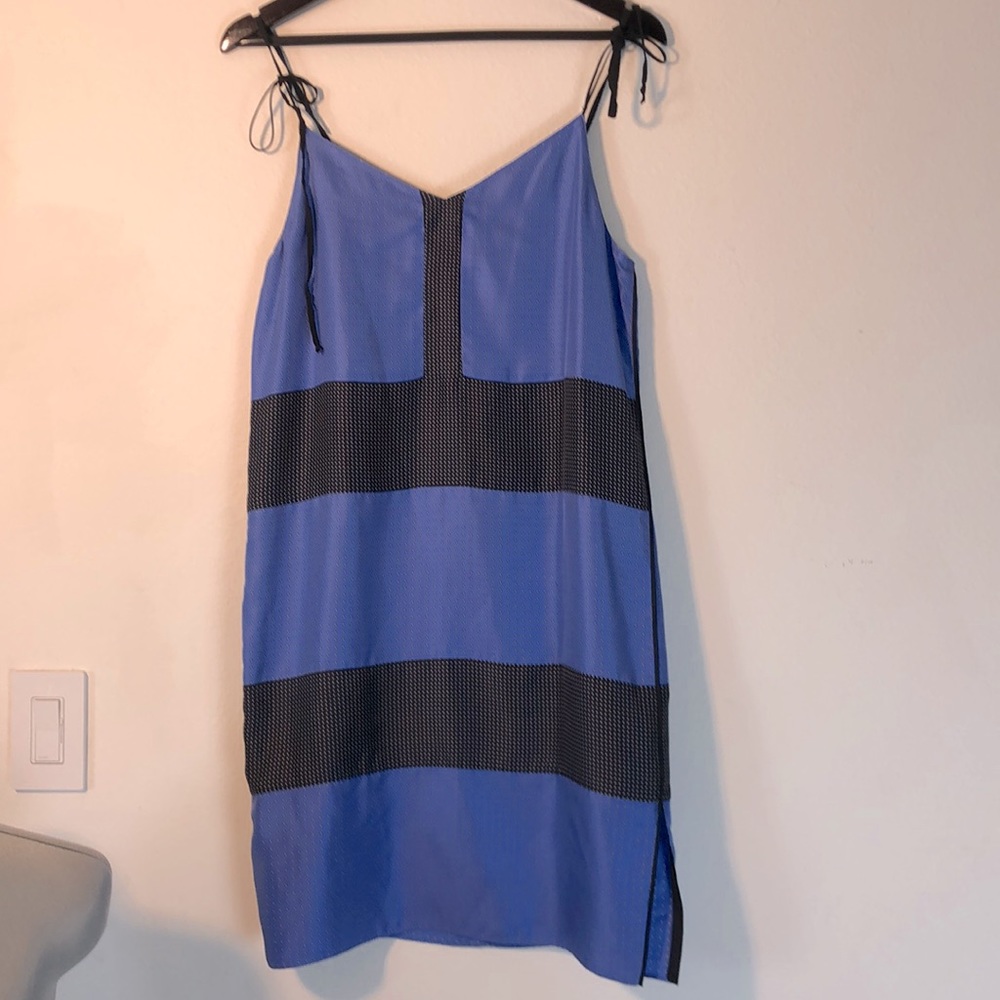New unworn rag and bone silk layered dress size 2. Added adjustable straps